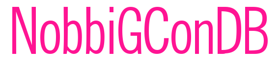 NobbiGConDB预览图片
