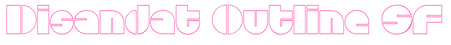Disandat Outline SF预览图片