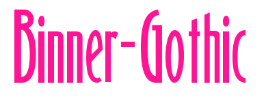Binner-Gothic预览图片