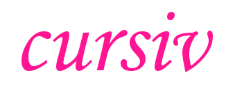 cursiv预览图片