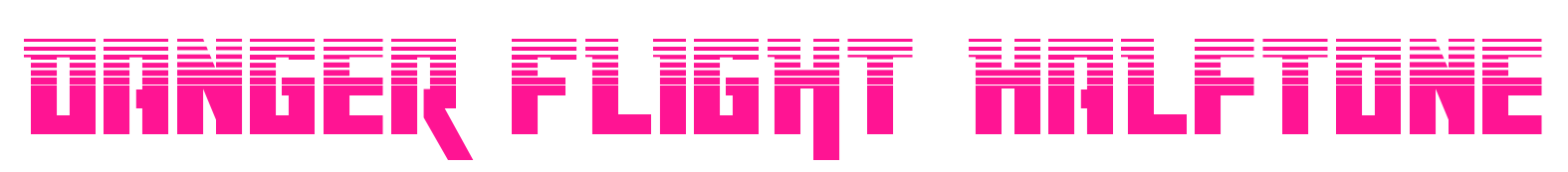 Danger Flight Halftone预览图片