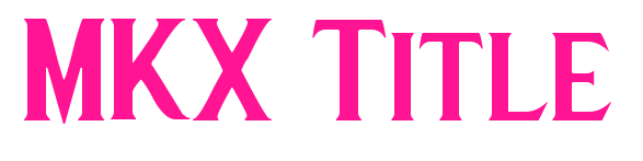 MKX Title预览图片