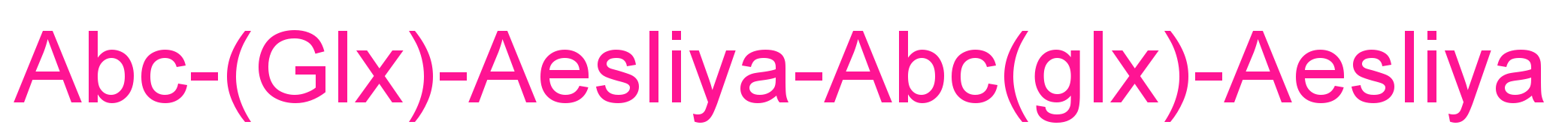 Abc-(Glx)-Aesliya-Abc(glx)-Aesli预览图片