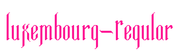 Luxembourg-Regular预览图片