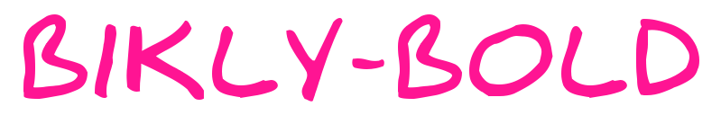 Bikly-Bold预览图片