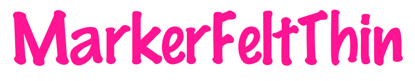 MarkerFeltThin预览图片