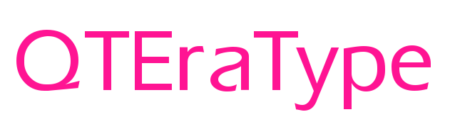 QTEraType预览图片