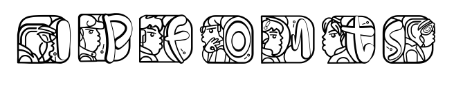 IPfonts预览图片