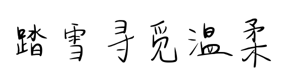 踏雪寻觅温柔预览图片
