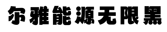 尔雅能源无限黑